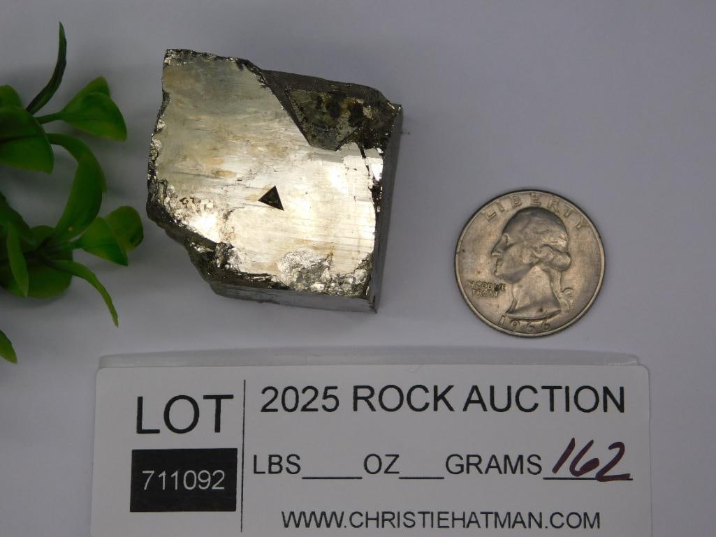 Spanish Pyrite Cube ROCK STONE LAPIDARY SPECIMEN (1 of 1)