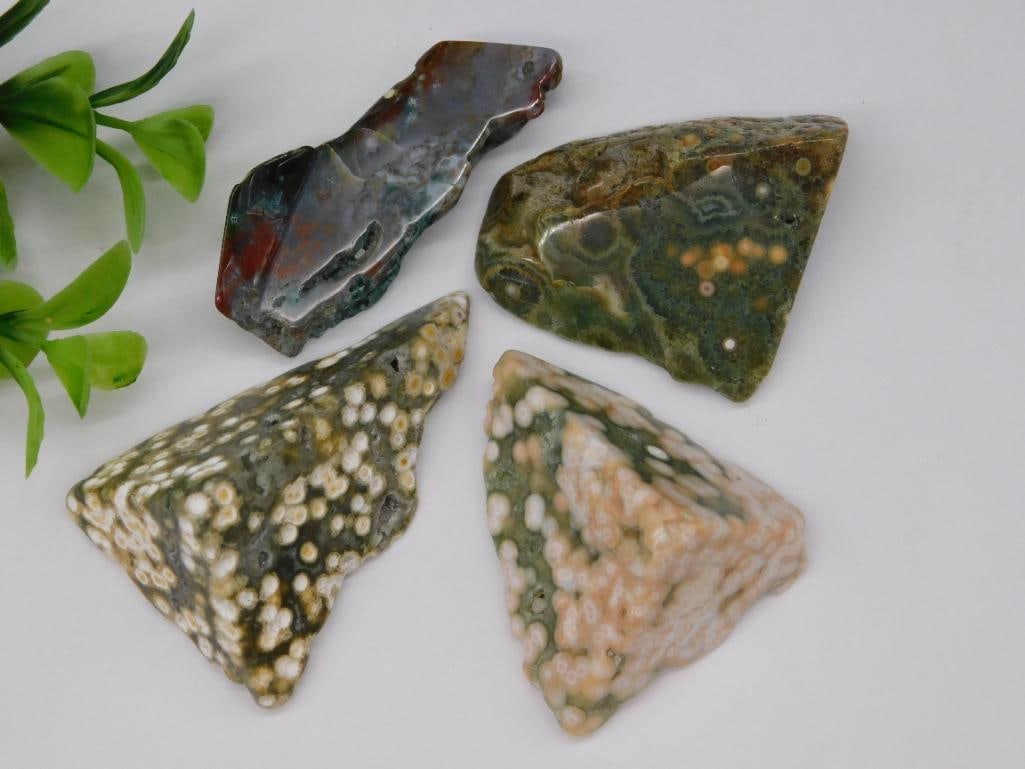 Ocean Jasper Rock Stone Lapidary Specimens (1 of 2)