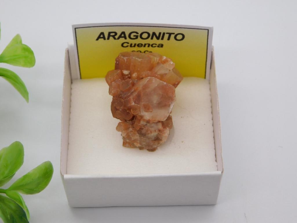 ARAGONITE ROCK STONE LAPIDARY SPECIMEN: ARAGONITE ROCK STONE LAPIDARY SPECIMEN — Part of our Discover Antique Alley, Crystals and Gems auction at HATMAN'S Auctions! Please see photos for measurements and condition. YES, we have in-house