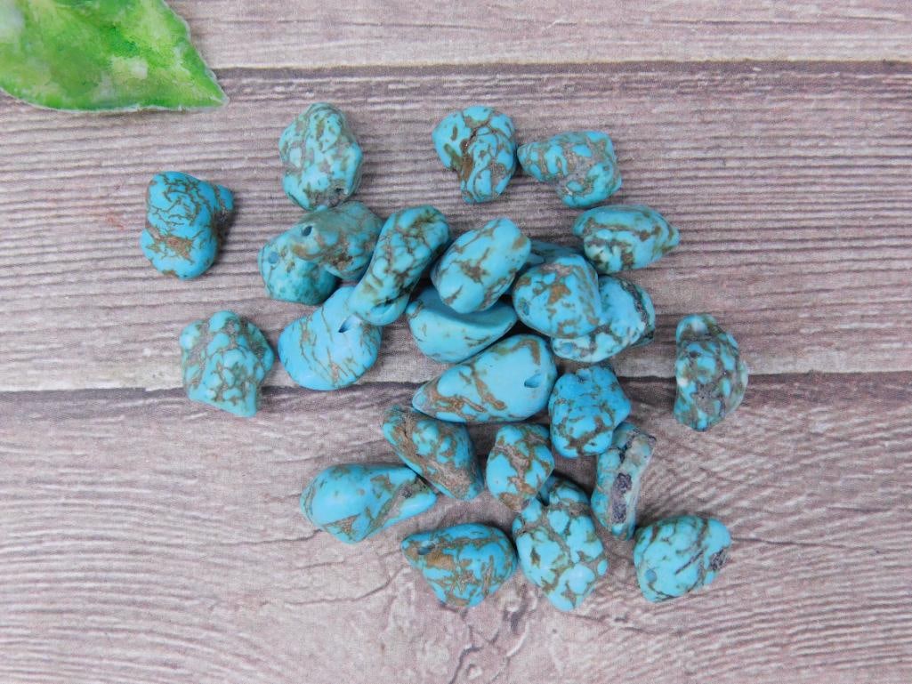 Lot of Blue Turquoise Stones (1 of 2)
