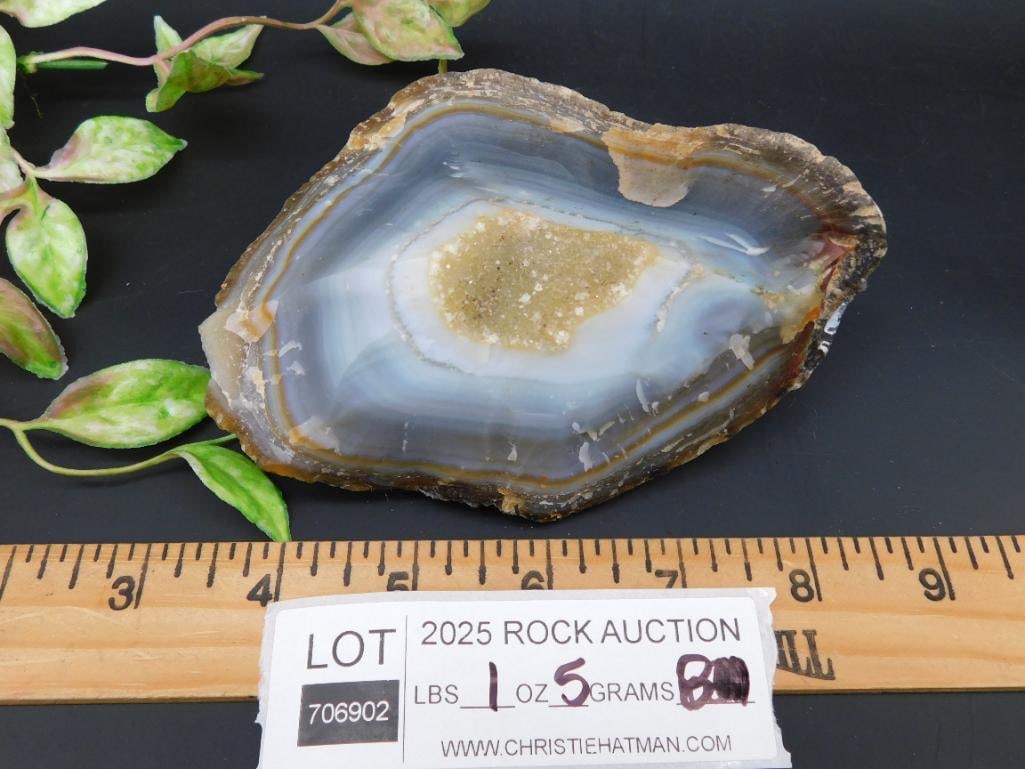 Agate Rock Stone Lapidary Specimen - 2