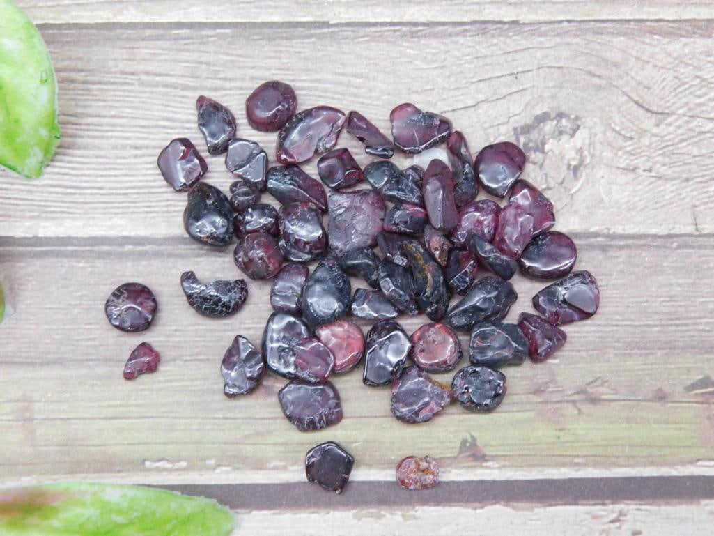 20 Grams of Garnet Stones for Rock Collectors: 21 Grams of Garnet Stones for Rock Collectors