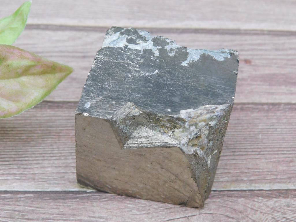 Natural Pyrite Cube Specimen (1 of 3)