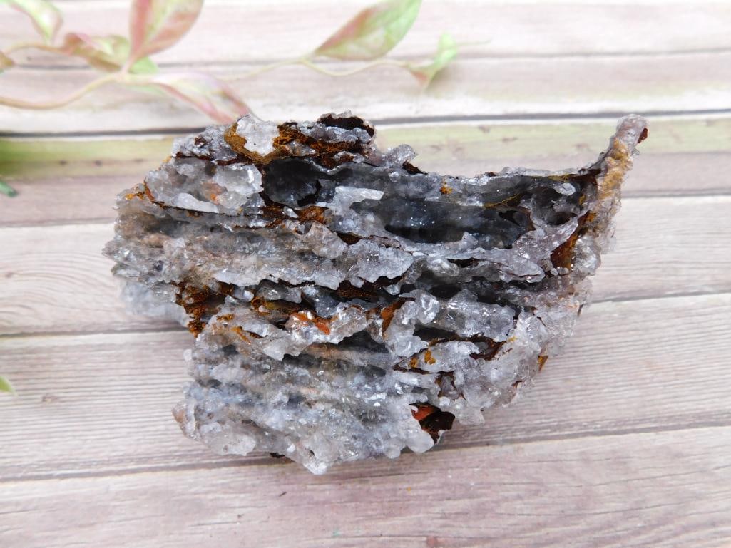 Layered Natural Crystal Cluster Specimen - 2