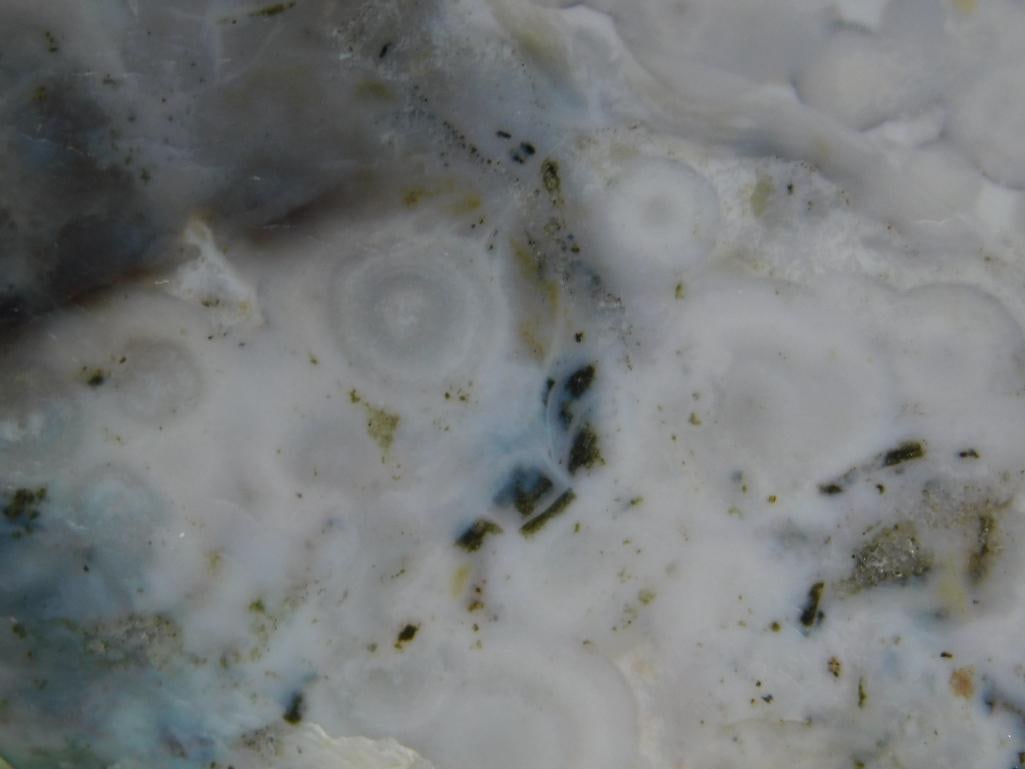 Polished LUNA Agate Stone Specimen with Unique Patterns - 2