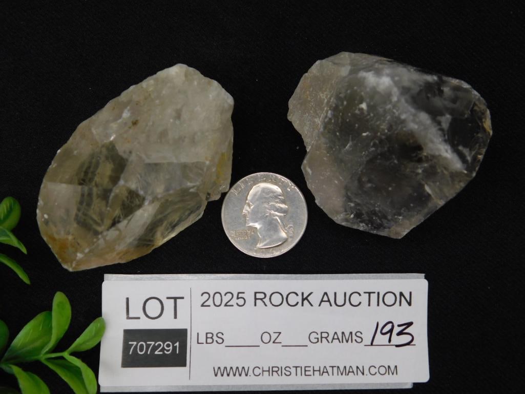 Two Quartz Crystal Specimens - 2