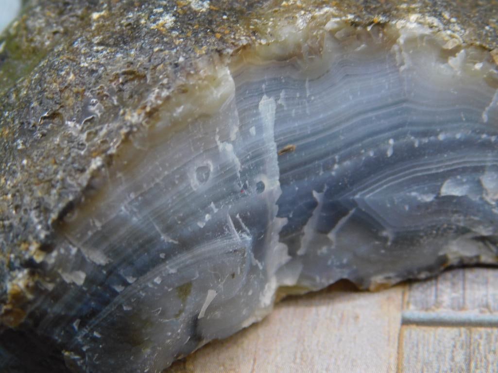 Rough Gray Agate Specimen 136 Grams - 2