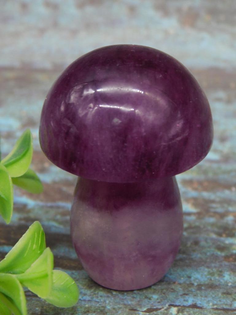 Amethyst Mushroom Carving 63 Grams: Amethyst Mushroom Carving 63 Grams