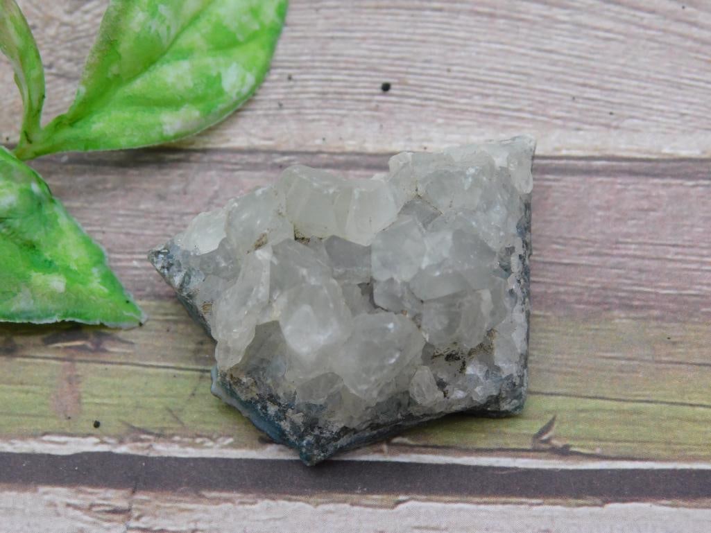 Clear Crystal Cluster Specimen on Matrix: Clear Crystal Cluster Specimen on Matrix