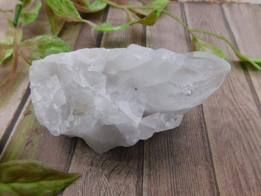 Clear Quartz Crystal Cluster Specimen: Clear Quartz Crystal Cluster Specimen