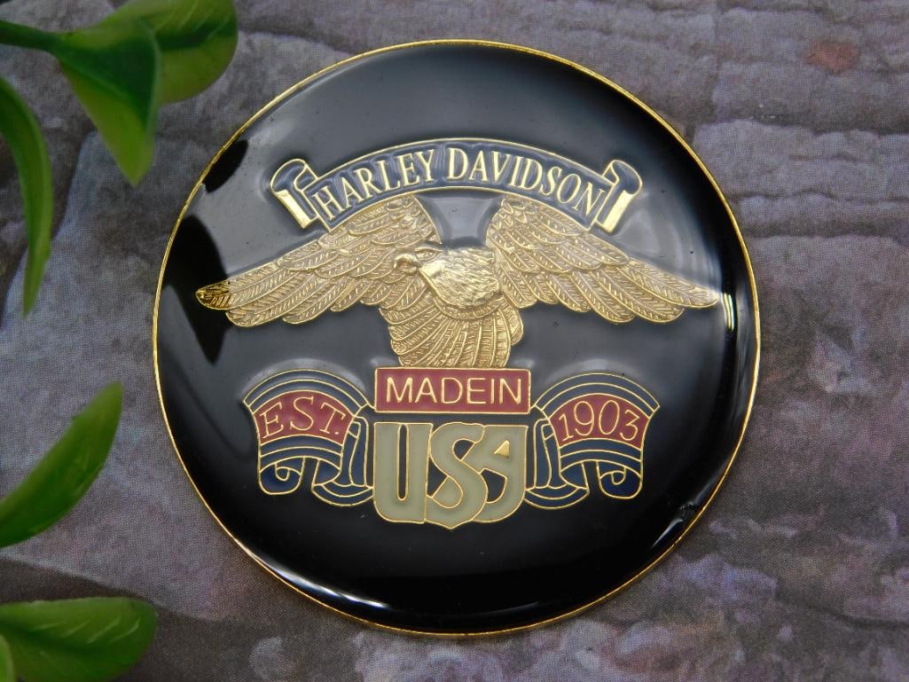 Harley-Davidson Made in USA Metal Pin with Eagle Design (1 of 2)