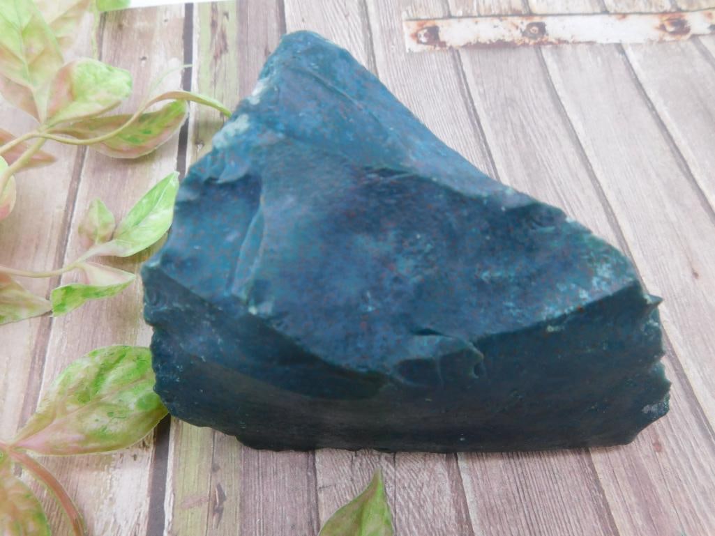 Rough Bloodstone Rock Stone Lapidary Specimen': Rough Bloodstone Rock Stone Lapidary Specimen'