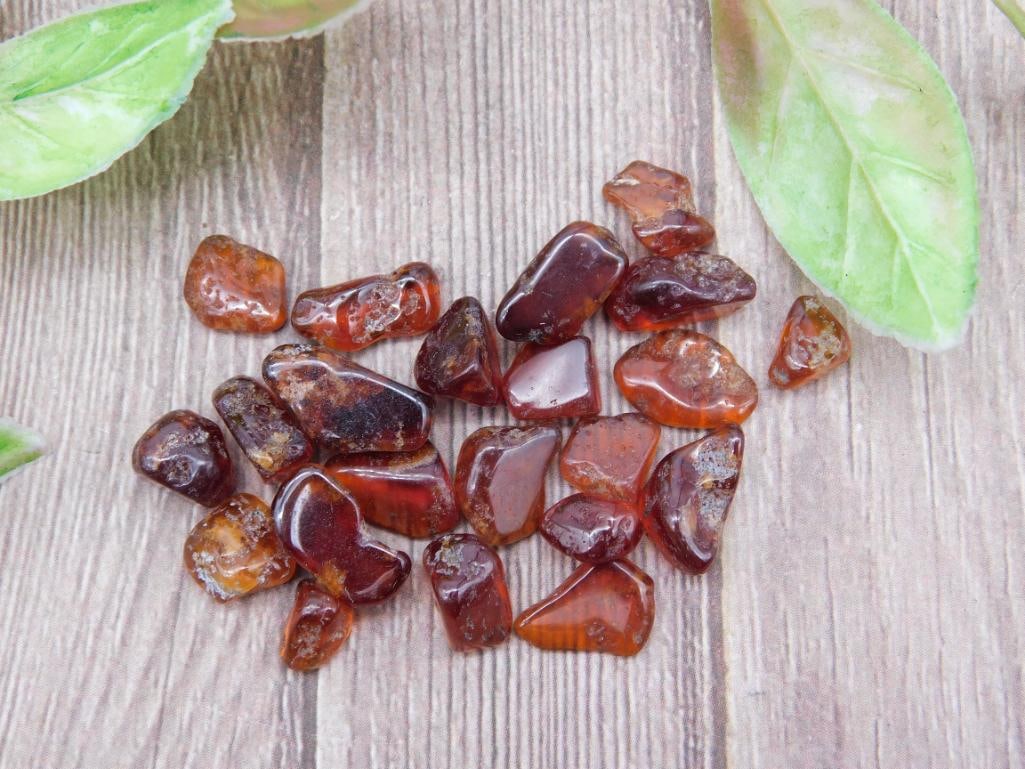 Orange Garnet Gemstones