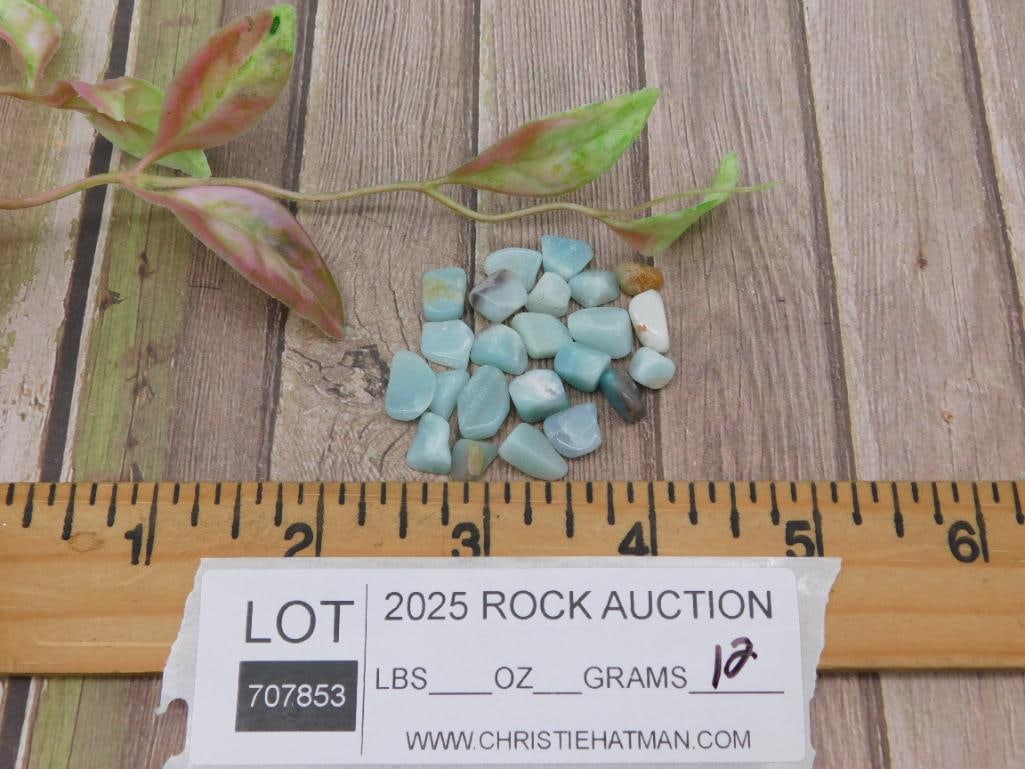 Mixed Amazonite Gemstones - 3