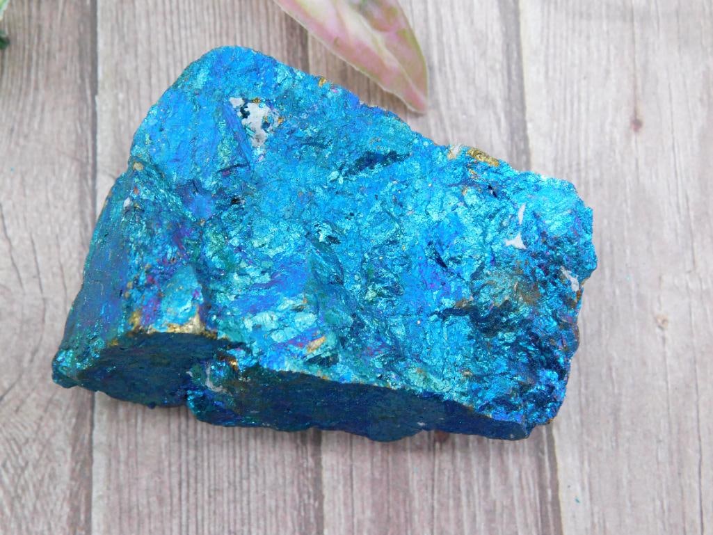 Chalcopyrite Mineral Rock Stone Lapidary Specimen'With Iridescent Colors: Chalcopyrite Mineral Rock Stone Lapidary Specimen'With Iridescent Colors