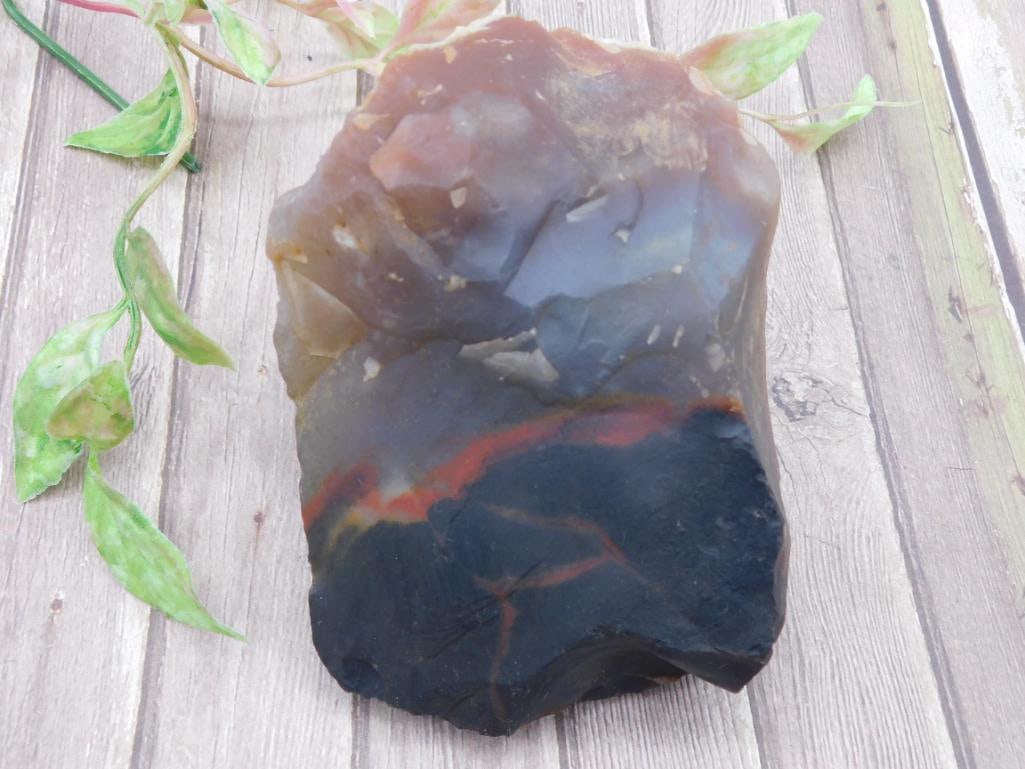 Rough Agate Rock Stone Lapidary Specimen'With Patterns: Rough Agate Rock Stone Lapidary Specimen'With Patterns