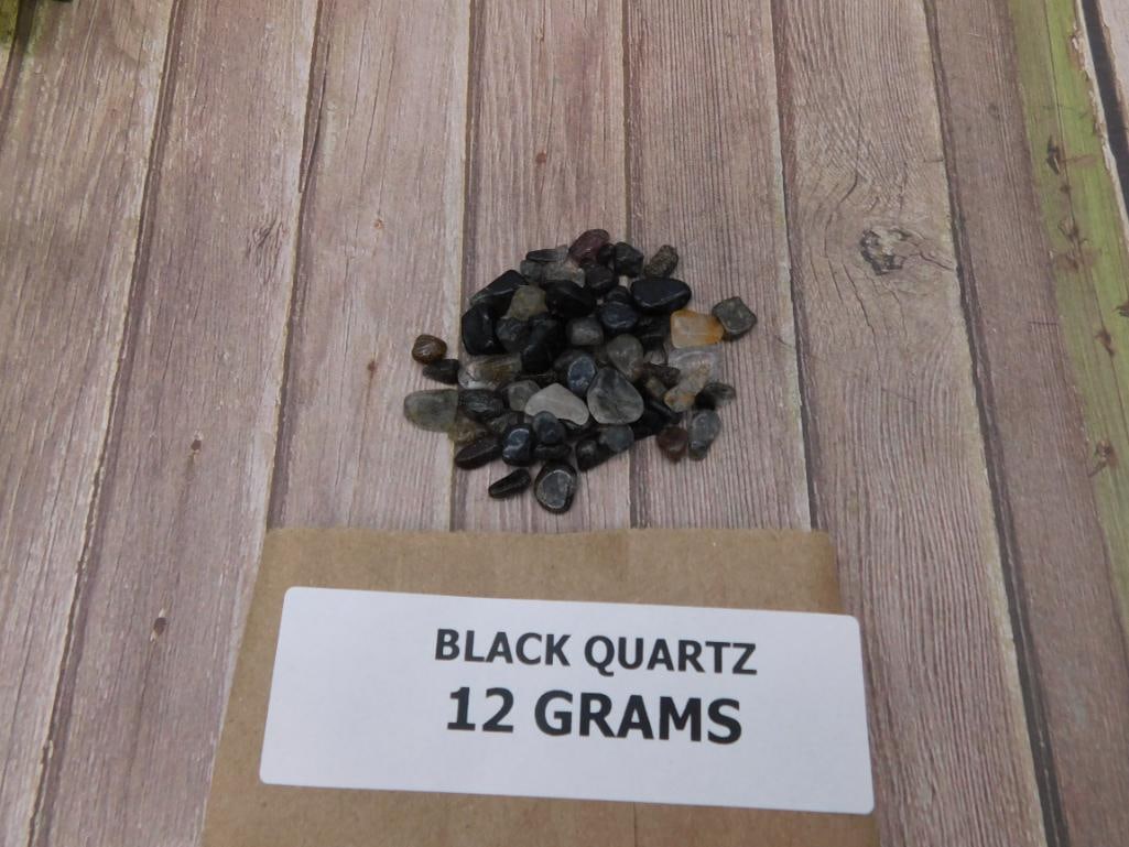 Black Quartz Gemstones' - 2