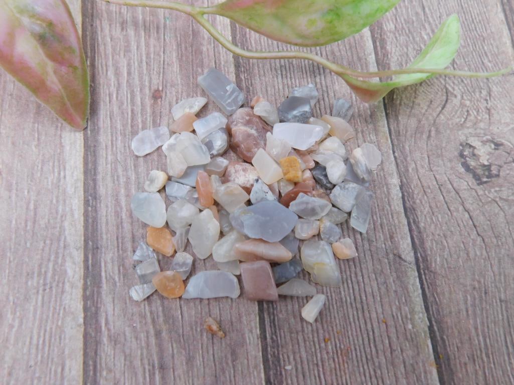 Rainbow Moonstone Gemstone Lot': Rainbow Moonstone Gemstone Lot'