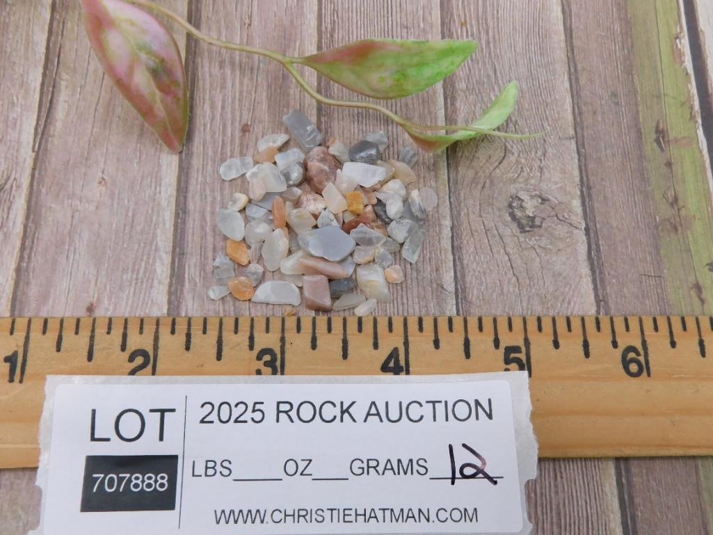 Rainbow Moonstone Gemstone Lot' - 3