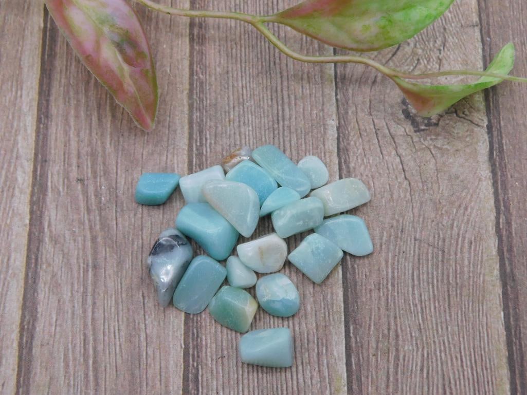 Mixed Amazonite Gemstones: Mixed Amazonite Gemstones