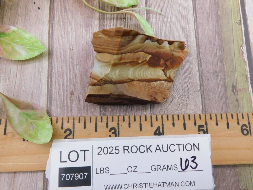 Jasper Rock Stone Lapidary Specimen' - 3