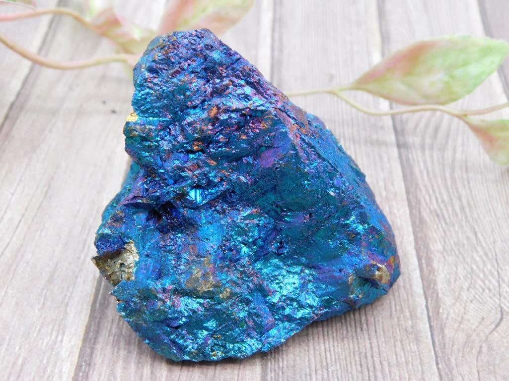 Iridescent Chalcopyrite Rock Stone Lapidary'Specimen: Iridescent Chalcopyrite Rock Stone Lapidary'Specimen