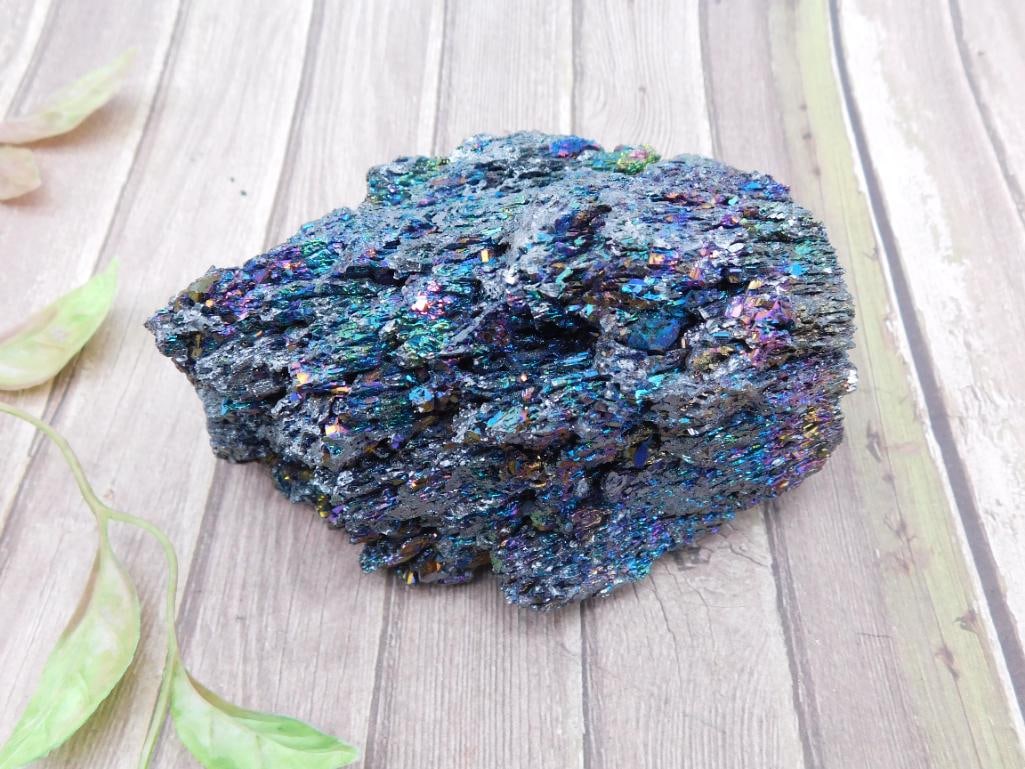 Iridescent Chalcopyrite Mineral Rock Stone Lapidary Specimen: Iridescent Chalcopyrite Mineral Rock Stone Lapidary Specimen