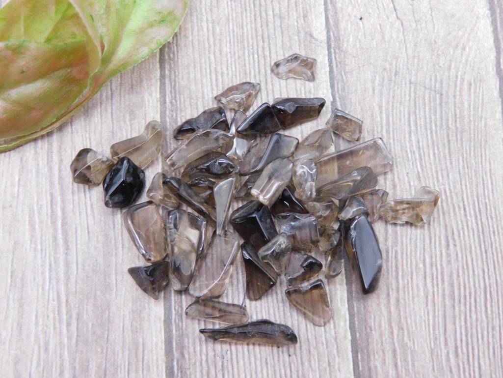 Small Smokey Quartz Gemstone Lot in Various Shapes: Small Smokey Quartz Gemstone Lot in Various Shapes