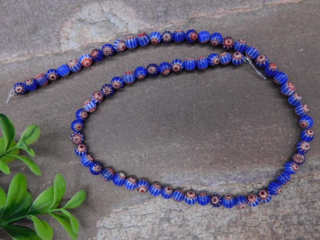 African Trade Beads Rock Stone Lapidary Specimen: African Trade Beads Rock Stone Lapidary Specimen