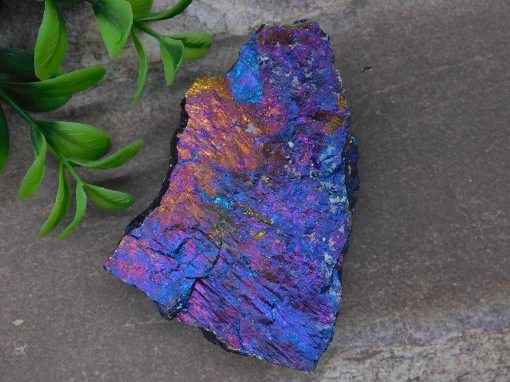 Colorful Specimen of Bornite (Peacock Ore) 147 Grams: Colorful Specimen of Bornite (Peacock Ore) 147 Grams