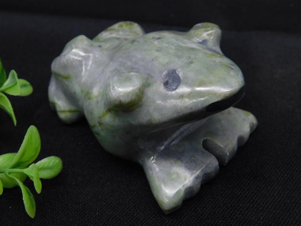 STONE FROG ROCK STONE LAPIDARY SPECIMEN (1 of 2)