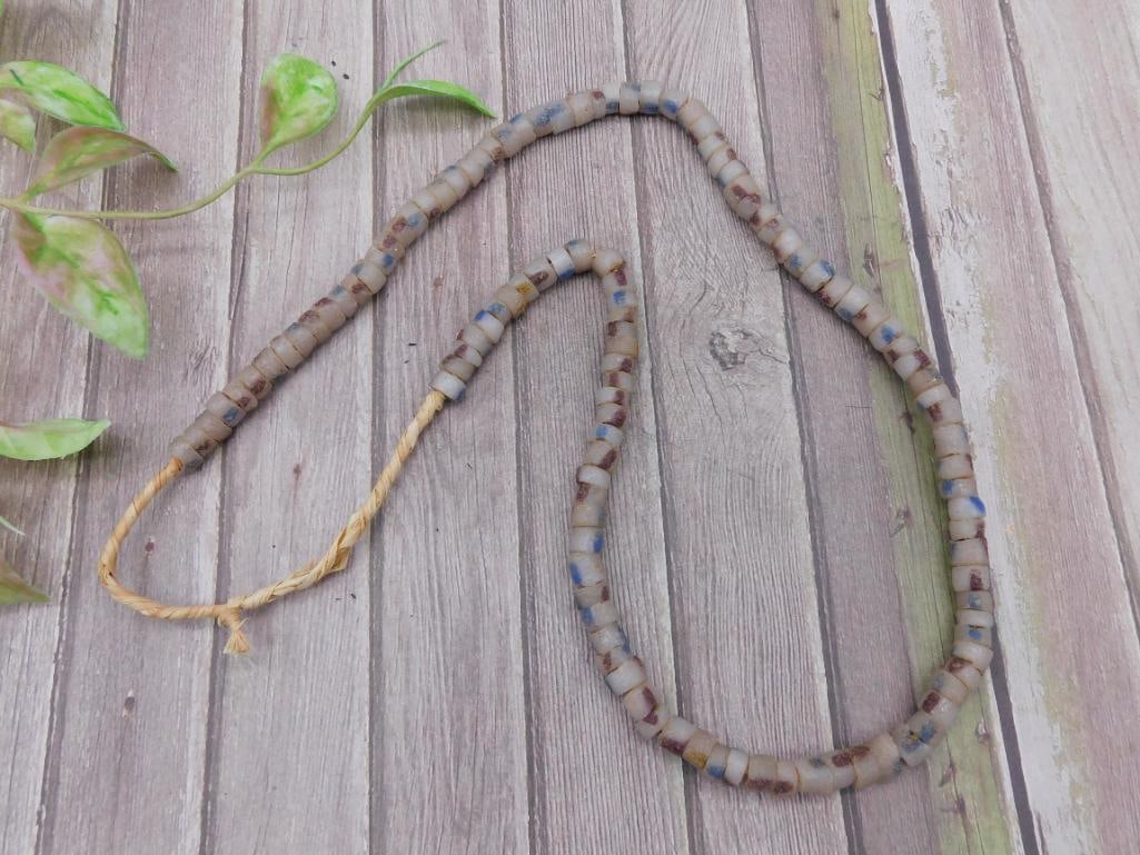 Strand of Glass Trade Beads: Strand of Glass Trade Beads