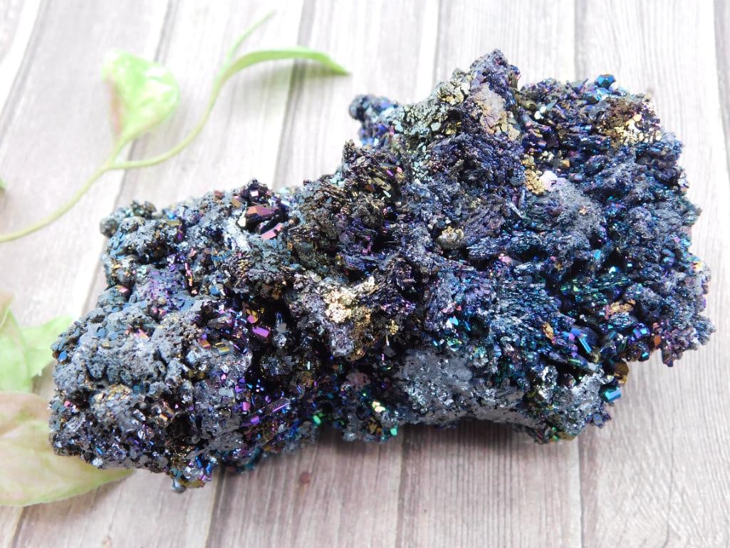 Chalcopyrite Mineral Rock Stone Lapidary Specimen'With Iridescent Colors: Chalcopyrite Mineral Rock Stone Lapidary Specimen'With Iridescent Colors