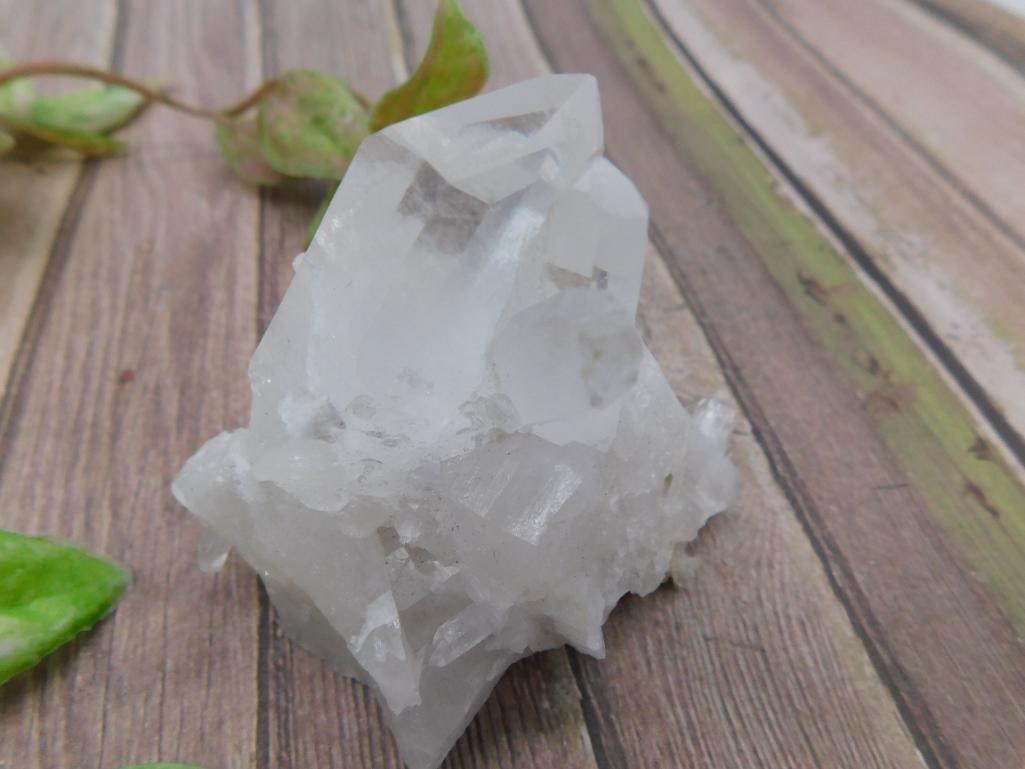 Natural Clear Quartz Crystal Cluster Rock Stone Lapidary Specimen: Natural Clear Quartz Crystal Cluster Rock Stone Lapidary Specimen