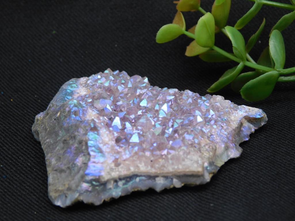 ANGEL AURA AMETHYST Rock Stone Lapidary Specimen: ANGEL AURA AMETHYST Rock Stone Lapidary Specimen