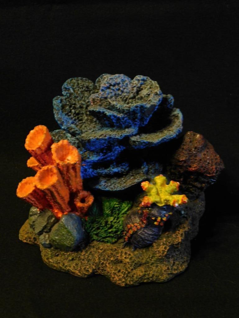 Colorful Resin Coral Reef Aquarium Decor Ornament Fish Tank Aquarium Decoration (1 of 2)