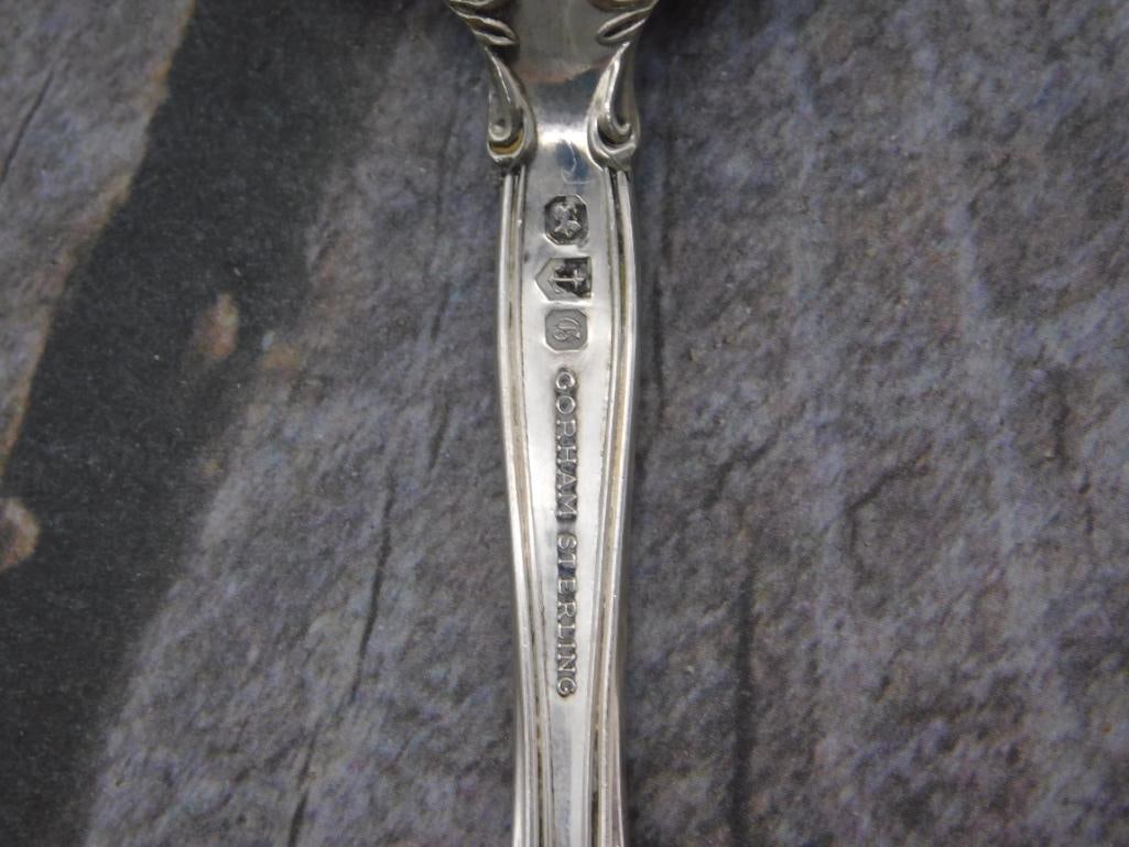 GORHAM STERLING SILVER LA SCALA FLATWARE 2 SPOONS - 2
