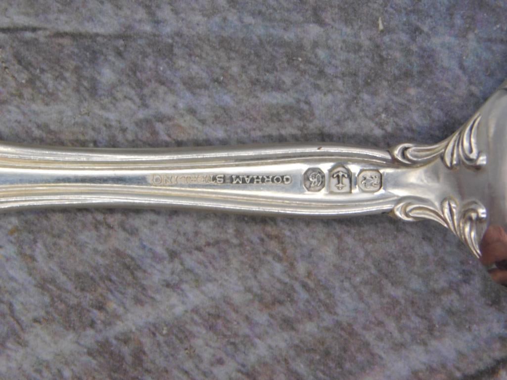 GORHAM STERLING SILVER LA SCALA FLATWARE 2 SPOONS - 2