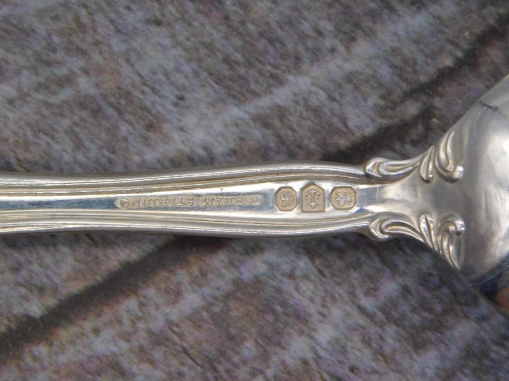 GORHAM STERLING SILVER LA SCALA FLATWARE 2 SPOONS - 2