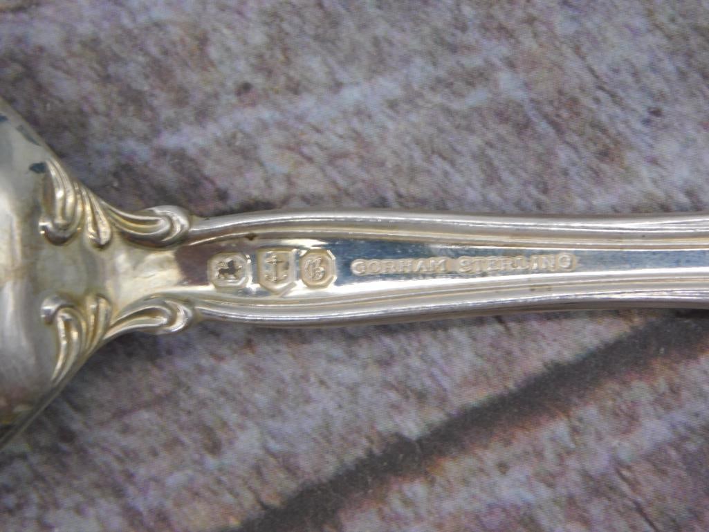 GORHAM STERLING SILVER LA SCALA FLATWARE 2 SPOONS - 2