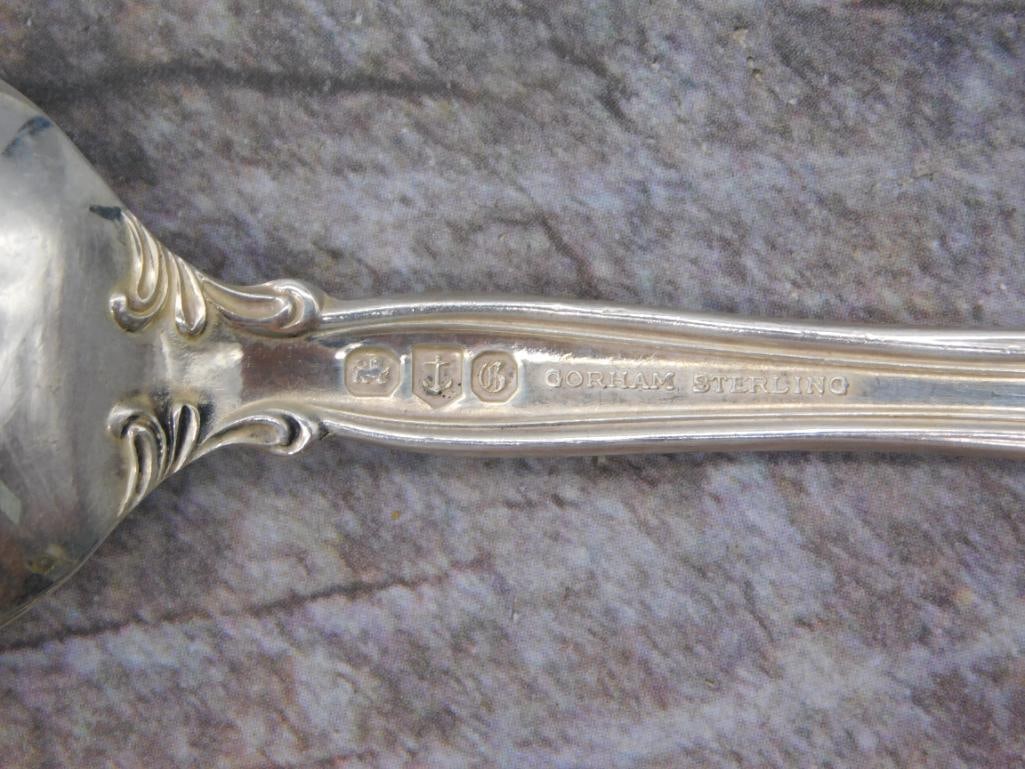 GORHAM STERLING SILVER LA SCALA FLATWARE 2 SPOONS - 3