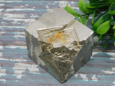 ILLUSTRIOUS SPANISH PYRITE CUBE GEOMETRIC CRYSTAL COLLECTOR MINERAL SPECIMEN