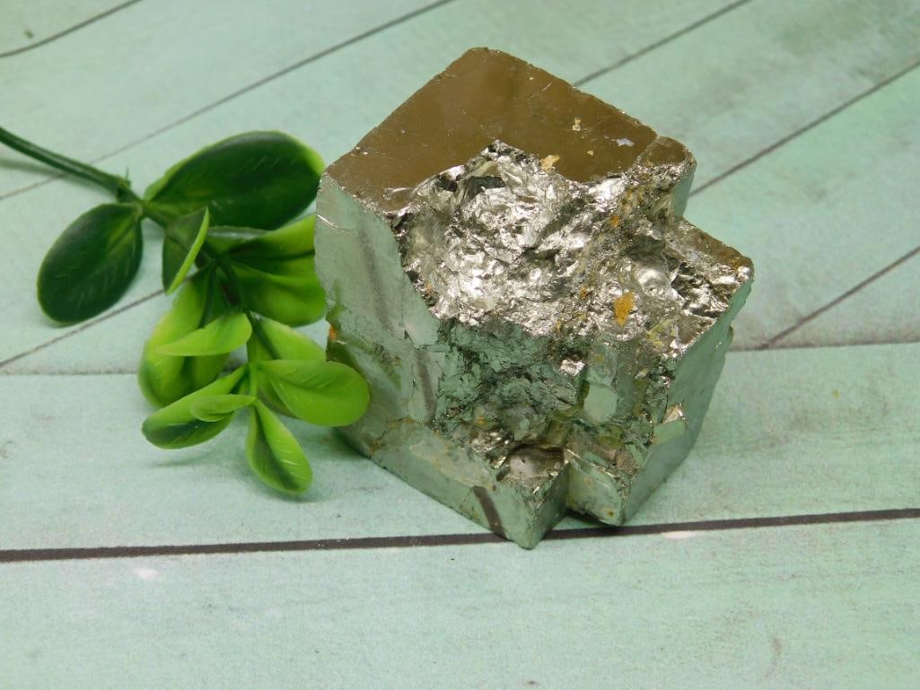 ILLUSTRIOUS SPANISH PYRITE CUBE ROCK STONE LAPIDARY SPECIMEN - NATURAL PYRITE CRYSTAL CUBE COLLECTOR (1 of 4)