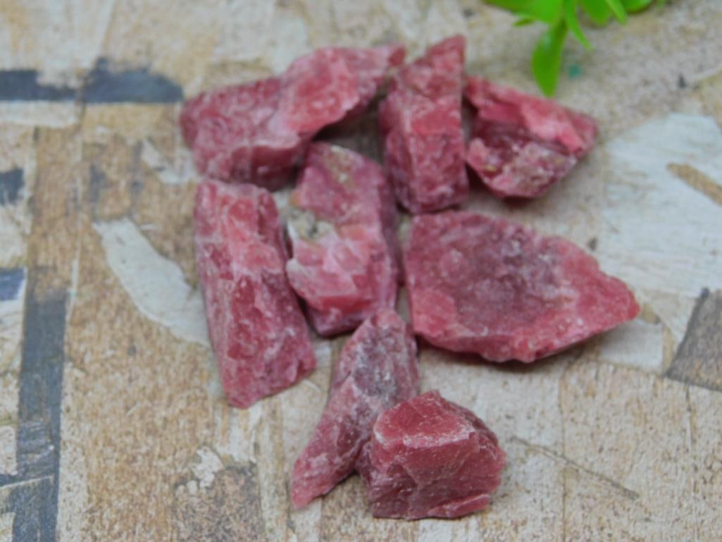 GEM RHODONITE ROCK STONE LAPIDARY SPECIMEN (1 of 2)