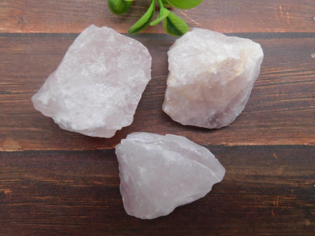 ROSE QUARTZ ROCK STONE LAPIDARY SPECIMEN (1 of 2)