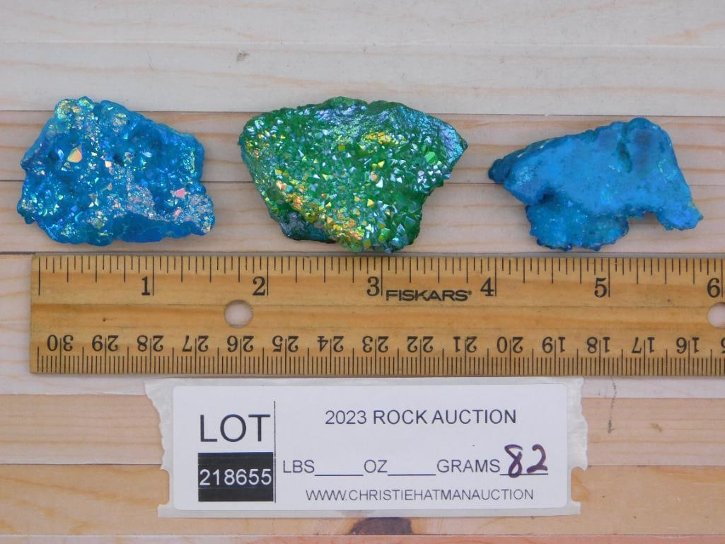 ALIEN EGG GEODES ROCK STONE LAPIDARY SPECIMEN - 2