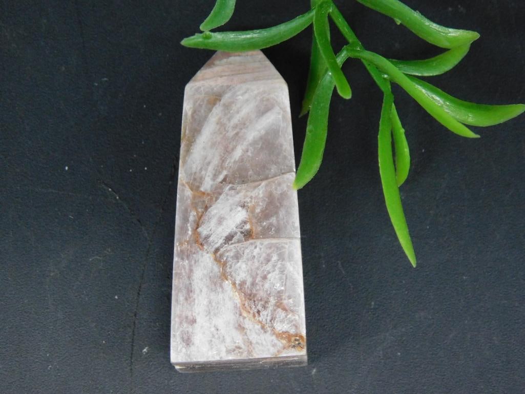 MICA TOWER ROCK STONE LAPIDARY SPECIMEN: MICA TOWER ROCK STONE LAPIDARY SPECIMEN - Part of our Discover Golden Attic, Crystals and Gems auction at HATMAN'S Auctions! Please see photos for measurements and condition. YES, we have in-house