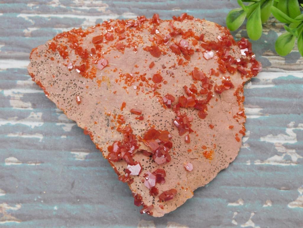 VANADINITE ROCK STONE LAPIDARY SPECIMEN: WELCOME TO HATMAN AUCTIONS! SPECIAL NOTICE: Please see photos for measurements and descriptions. ***Yes, we have in house shipping with MANY REPEAT CUSTOMERS because of our streamlined service.