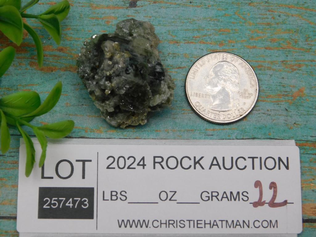 PREHNITE ROCK STONE LAPIDARY SPECIMEN - 3