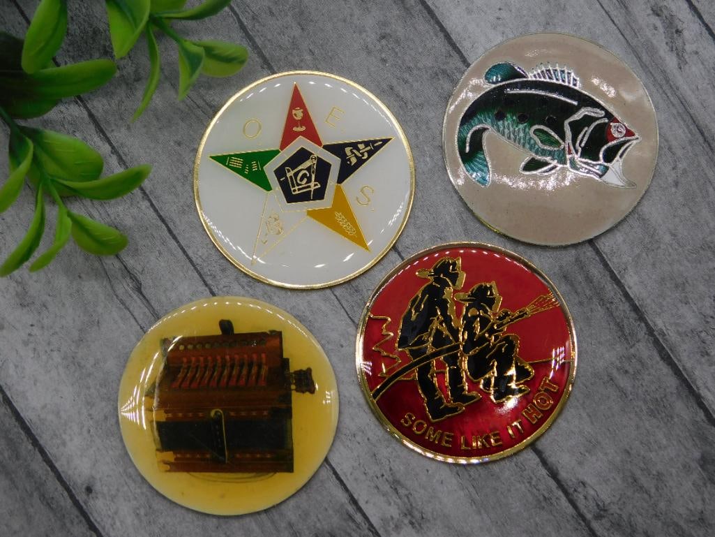 CABOCHON MEDALLIONS - 2